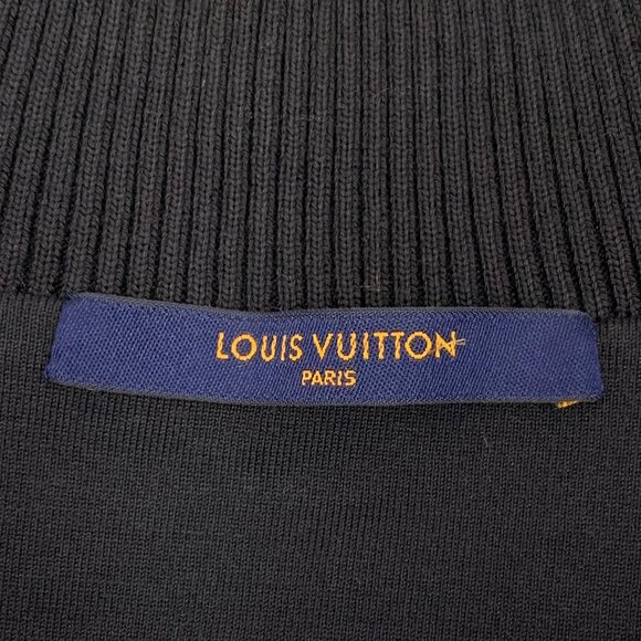 LV camouflage teddy stand-collar zip-up long-sleeve jacket - Picture 5 of 7